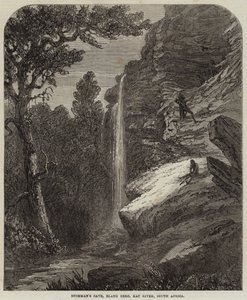 Bushman-barlang, Eland Berg, Kat River, Dél-Afrika